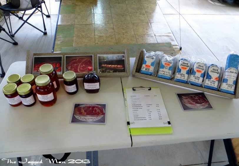 We started the day at the official opening of the Farmers Market.